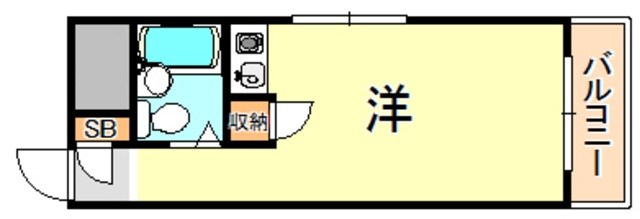 モナーク西明石の間取り写真