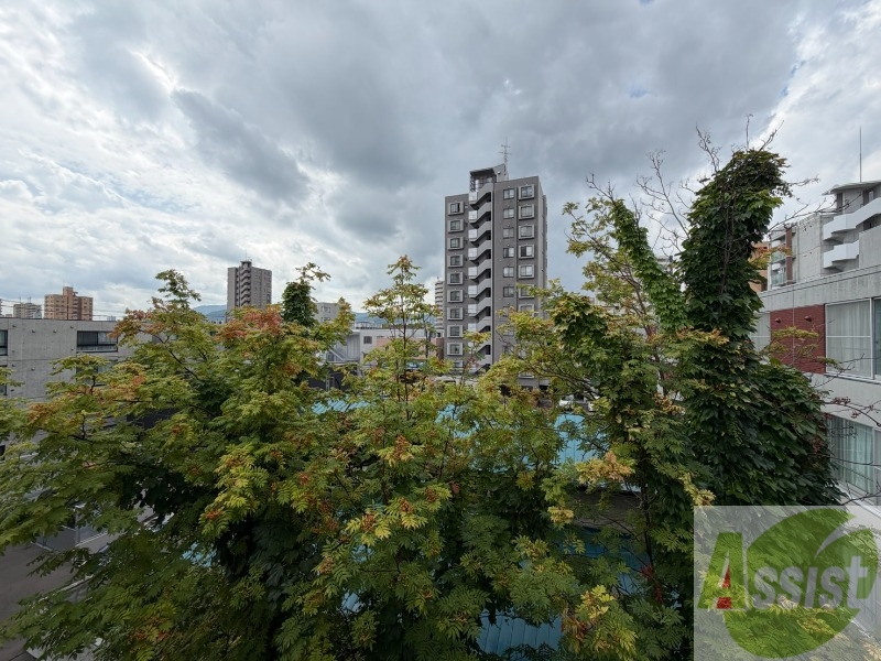 眺望　眺望です。建物はありますが風通しは良さそうです。