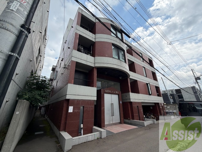 建物外観　札幌市西区琴似一条「ノール琴似」