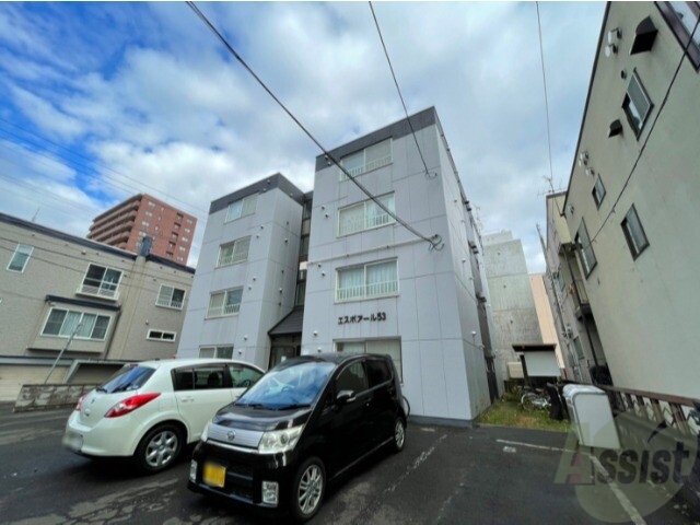 建物外観　札幌市中央区西「エスポアール５３」