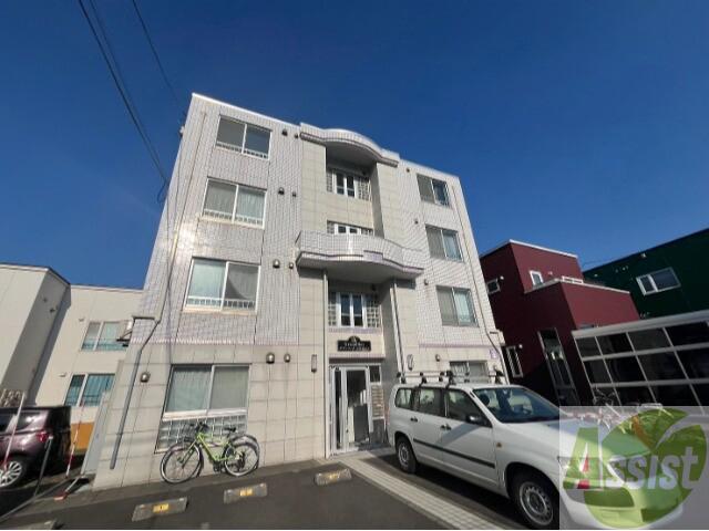 建物外観　札幌市東区北１７条東「グランメール北１７東１４Ａ」