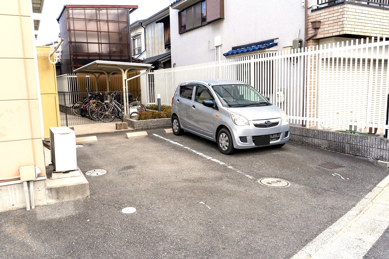 駐車場　駐車場枠2台有ります！空き確認はお問い合わせください☆