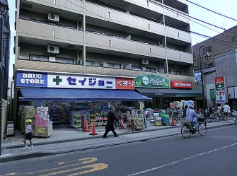 スーパー　くすりのセイジョー 稲田堤店（スーパー）まで595m