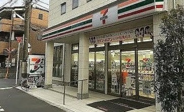 コンビニ　セブン-イレブン 川崎菅１丁目店（コンビニ）まで447m