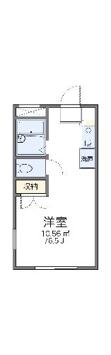 レオパレスシャルマン北越谷の間取り写真