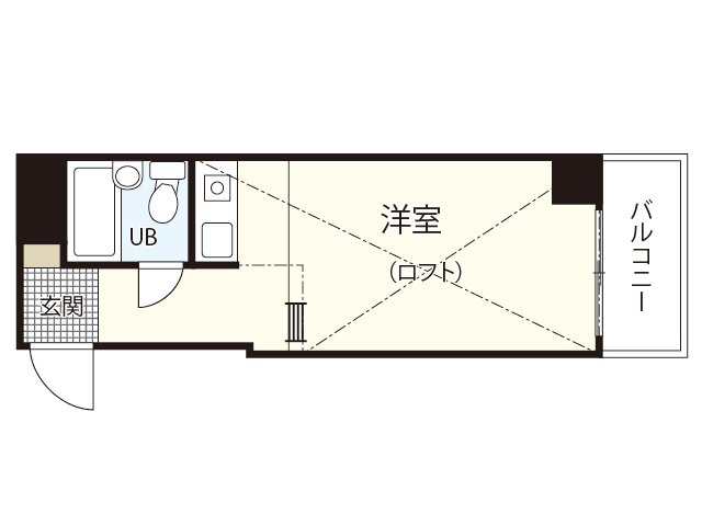 EAST白島の間取り写真