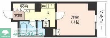LaSante川崎の間取り写真