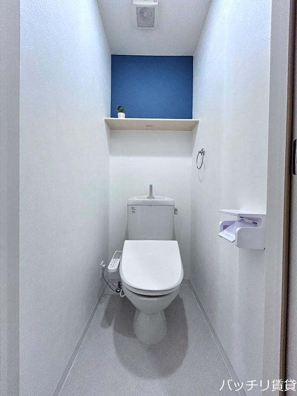 名鉄瀬戸線 瓢箪山駅 徒歩7分 2階建 築21年のトイレ写真