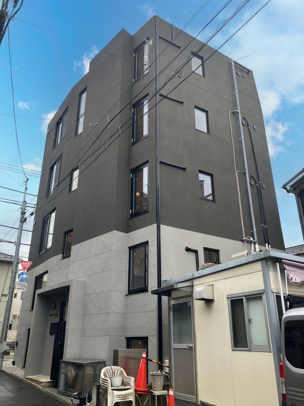 建物外観　※竣工前につき同施工会社の別物件です