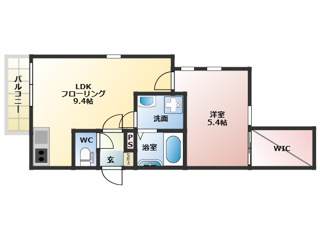 アベニール津福本町の間取り写真