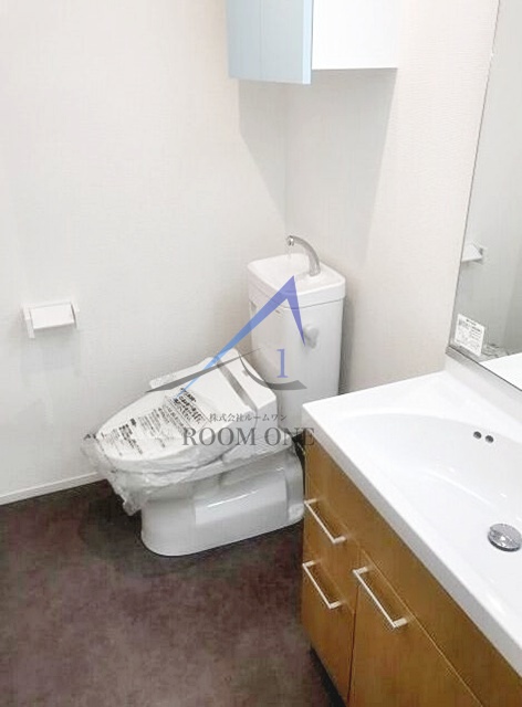 ＪＲ中央線 市ケ谷駅 徒歩10分 3階建 築9年のトイレ写真