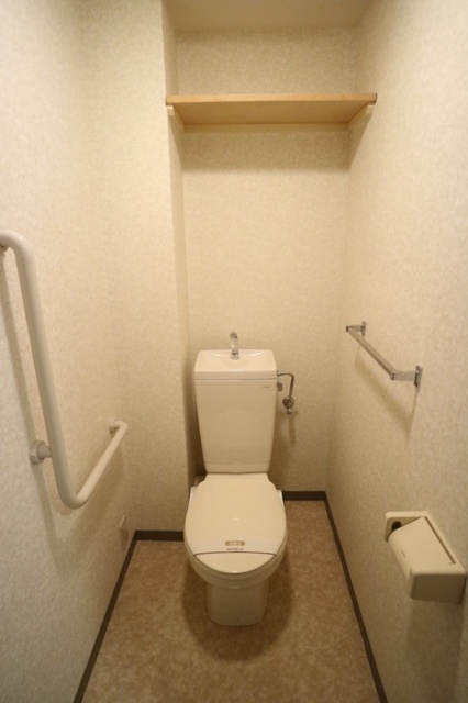 プラザハイツ二ツ屋A棟のトイレ写真