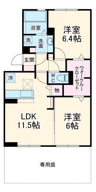 シゴーニュの間取り写真