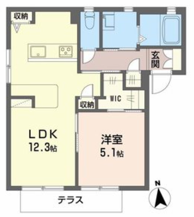 ＪＲ加古川線 社町駅 バス乗車時間：15分 最寄りバス停で下車 徒歩8分 2階建 築27年の間取り写真