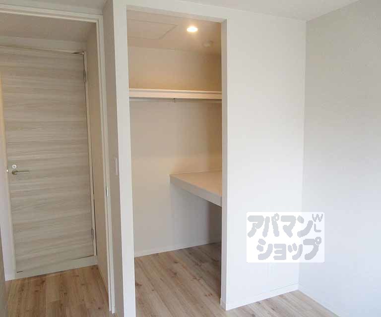 収納　２０２号室の写真です。