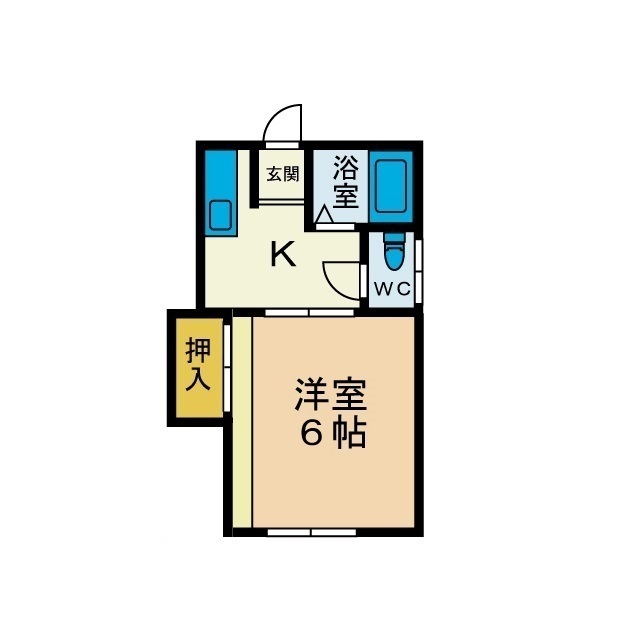 サンシャイン毛利台の間取り写真