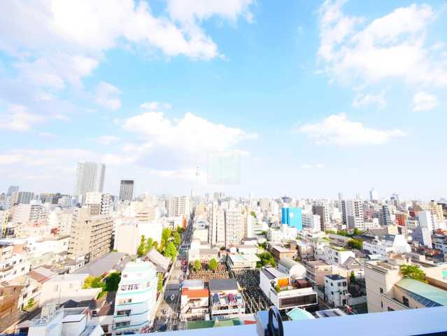 眺望　ルネフラッツ上野稲荷町 1303