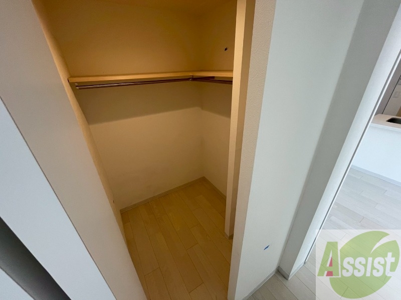 収納　収納もバッチリあるのでお部屋が片付きますよ！