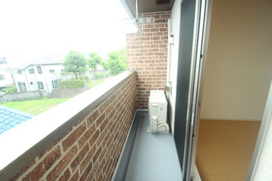 バルコニー　※別部屋の写真です