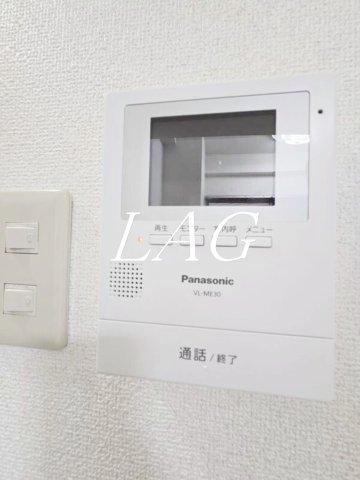 セキュリティ　モニター付インターホンです。