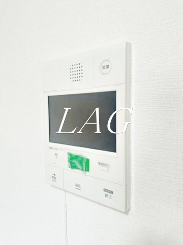セキュリティ　モニター付きインターフォンです。