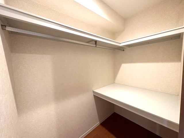 収納　ウォークインクローゼット