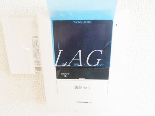 セキュリティ　モニター付きインターフォンです。