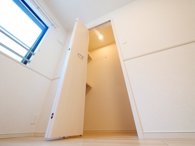 収納　大きなスペースがあり、収納には困りません