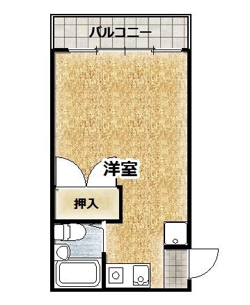 江の宮ハイツの間取り写真