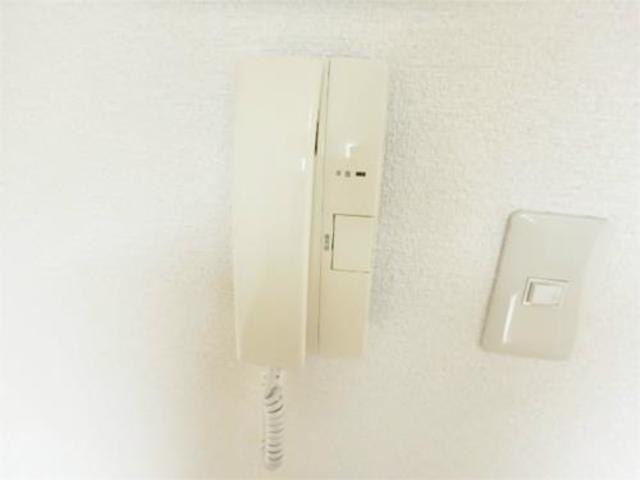 セキュリティ　インターホン付き