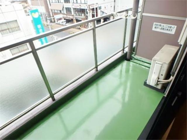 バルコニー　お洗濯もバッチリ