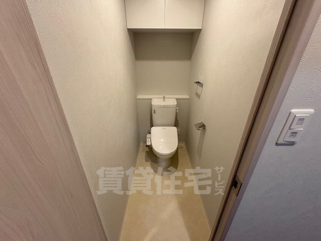 京阪本線 関目駅 徒歩5分 9階建 築2年のトイレ写真