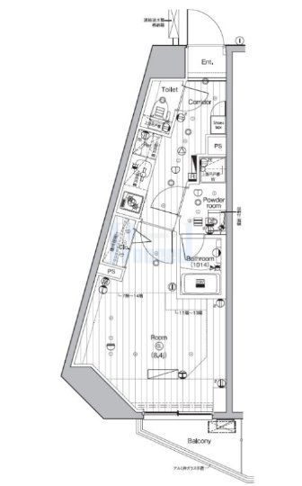PREMIUM CUBE 池袋要町の間取り写真