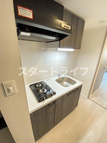 ＪＲ東海道本線 新大阪駅 徒歩5分 14階建 築1年のキッチン写真