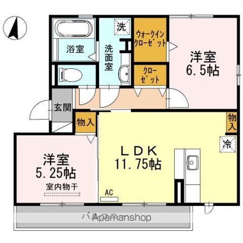 ＪＲ中央本線 高蔵寺駅 徒歩23分 3階建 築13年の間取り写真