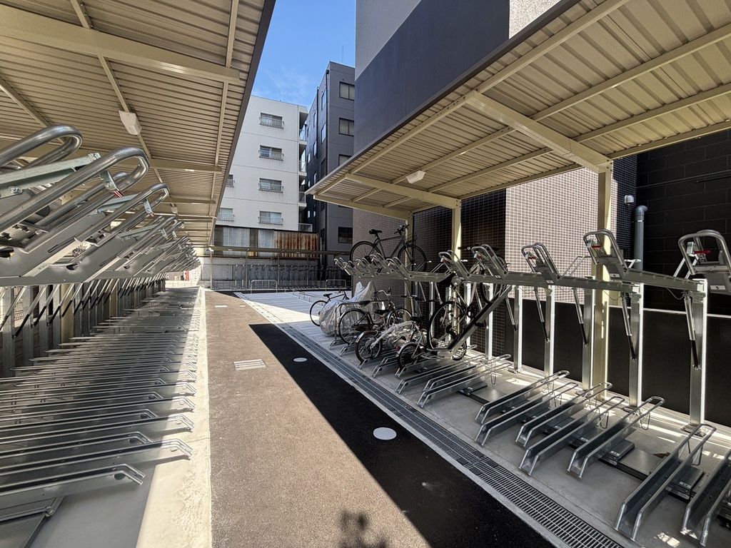 駐車場　眺望