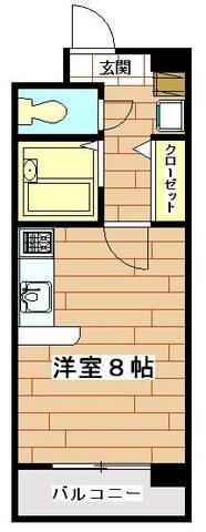 東武野田線 大和田駅 徒歩9分 3階建 築32年の間取り写真
