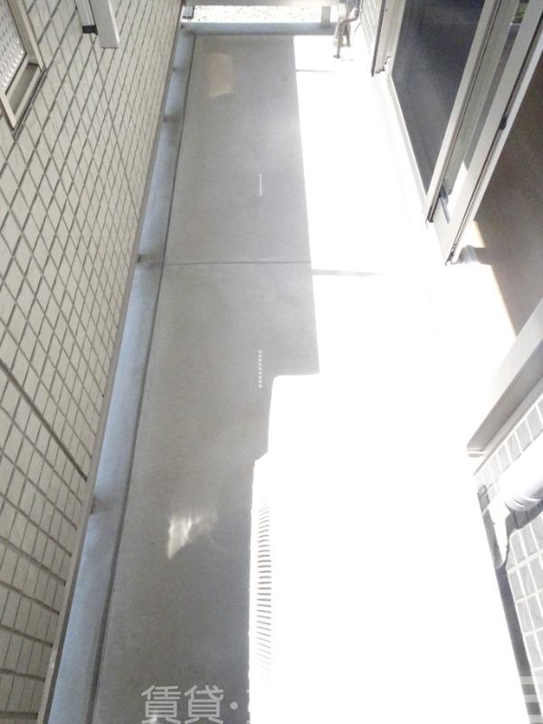 バルコニー　南向きでお洗濯物も乾きやすい♪