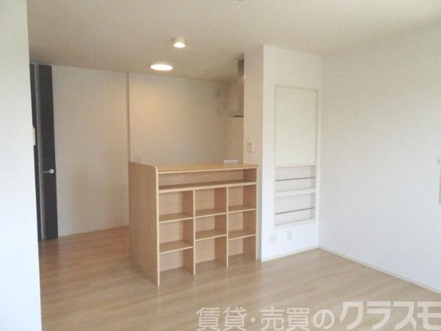 居室・リビング　お話しながらお料理できます♪
