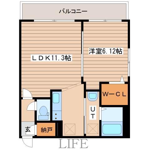 COLORE MIYANOSAWAの間取り写真
