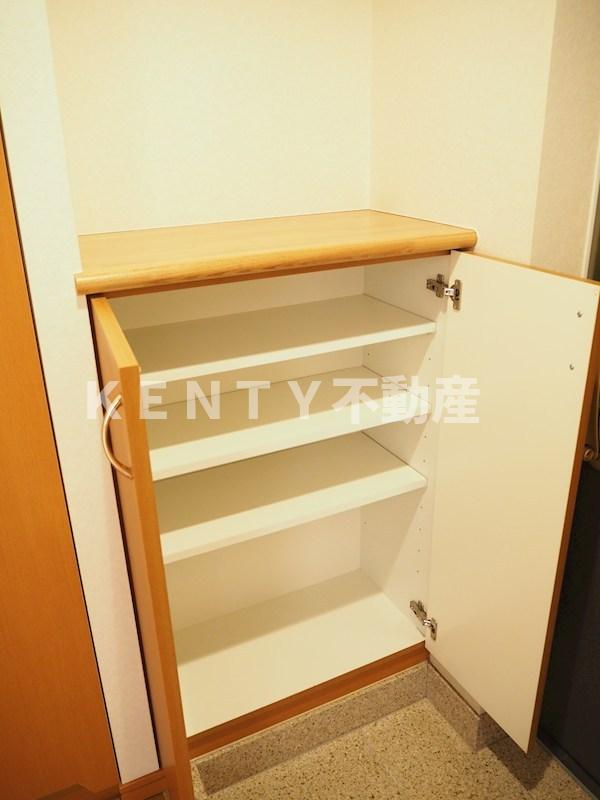 収納　収納スペース豊富です