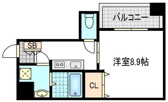 ファーストコート御池新町の間取り写真