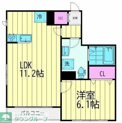 東急大井町線 大井町駅 徒歩8分 3階建 新築の間取り写真