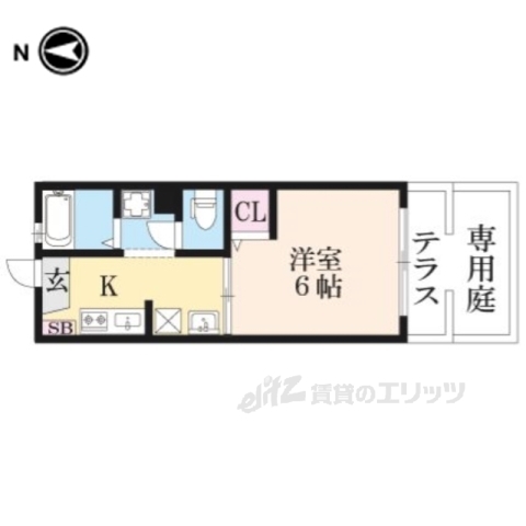 MiO聖護院の間取り写真