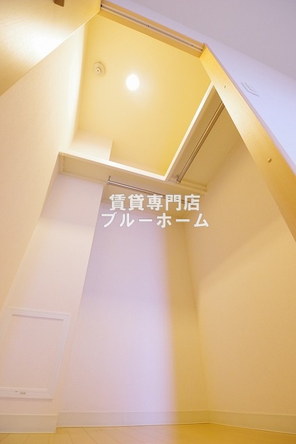 収納　大容量のウォークインクローゼットがございます！