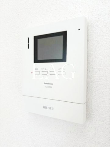 セキュリティ　モニター付きインターフォンです。