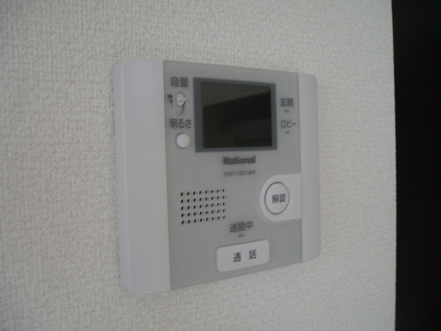セキュリティ　ＴＶインターホン付きで来客チェック！