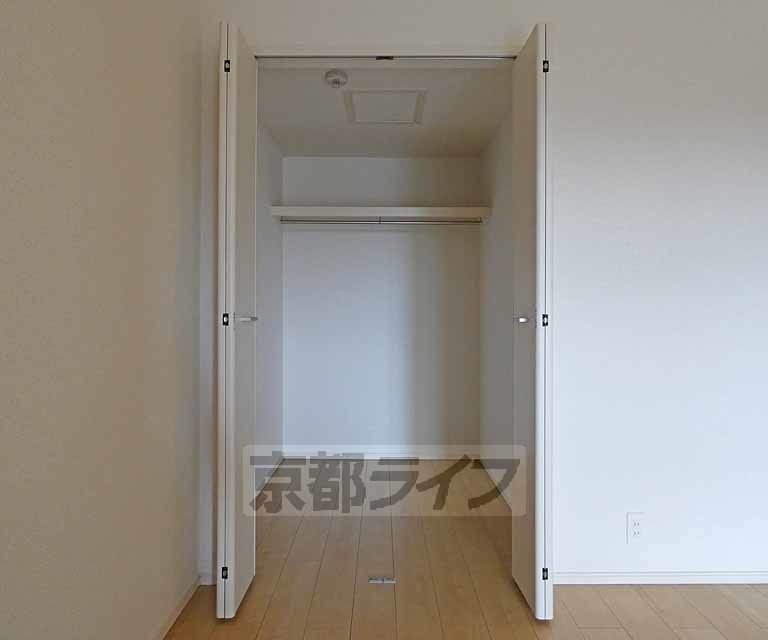 収納　クローゼットも広いですね。
