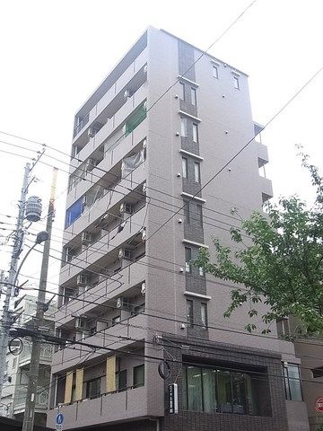 建物外観　タイル貼りマンション