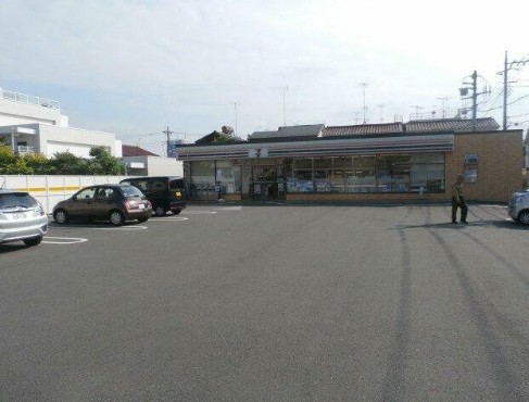 コンビニ　セブンイレブン川崎登戸西店（コンビニ）まで628m